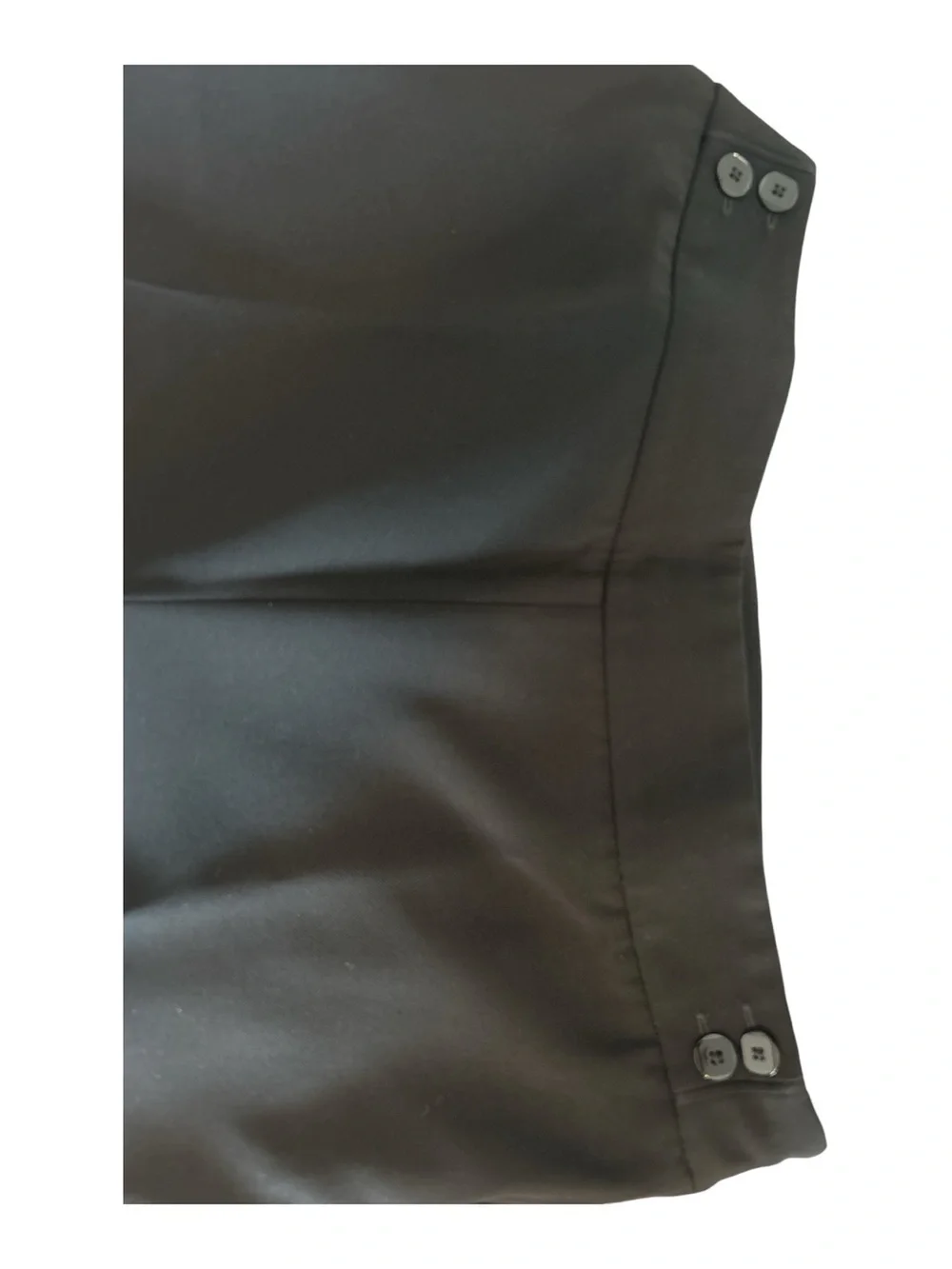 White House Black Market Women’s 8R Black Wide Leg Dress Pants Stretch Career